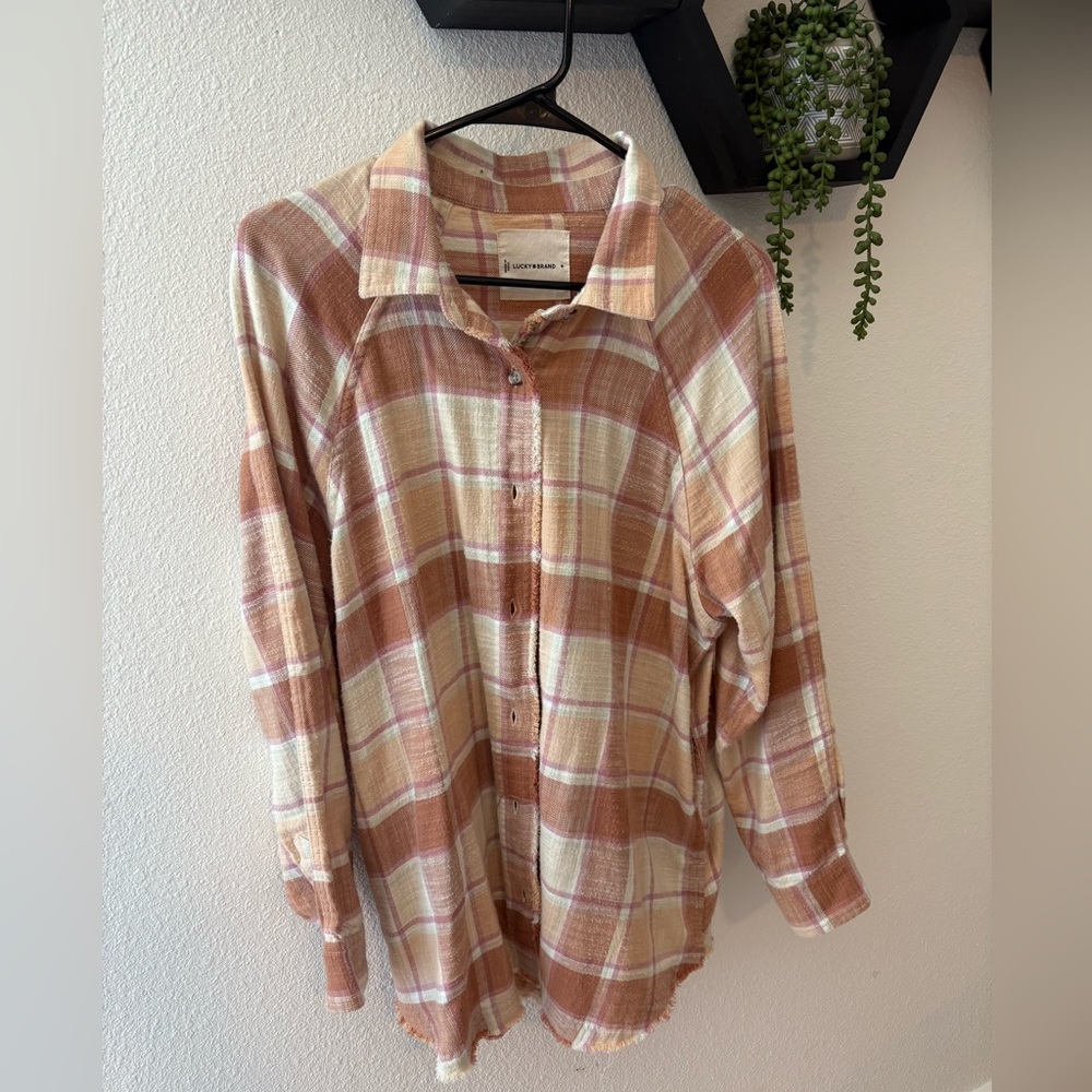 Lucky Brand Oversized Flannel